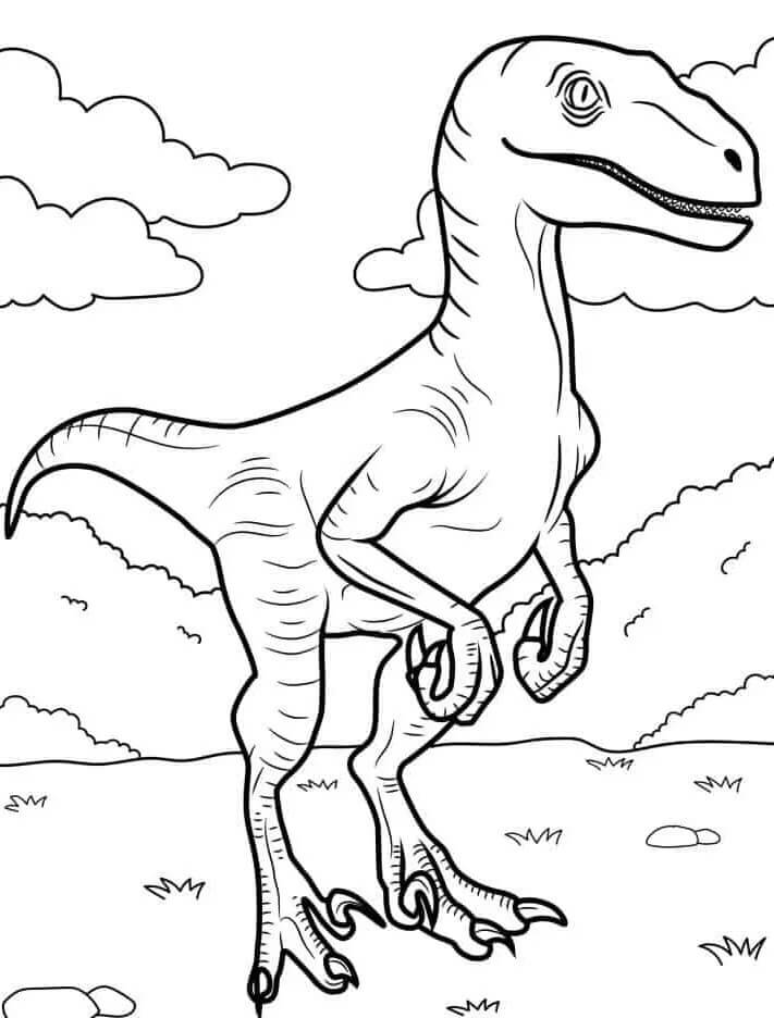 Zdarma Dinosaurus Obrázek omalovánka
