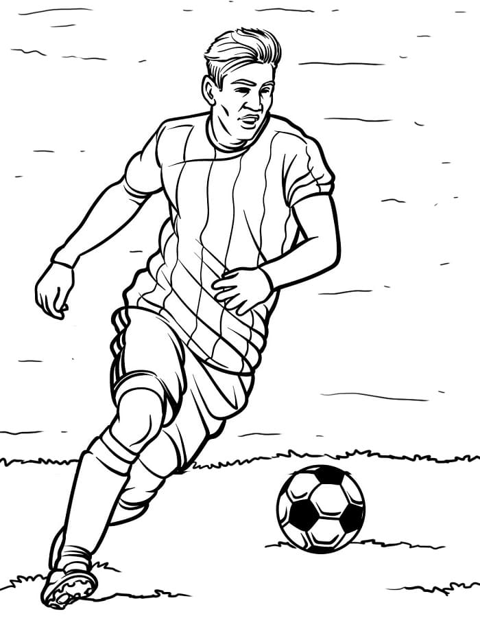 Fotbal omalovánky