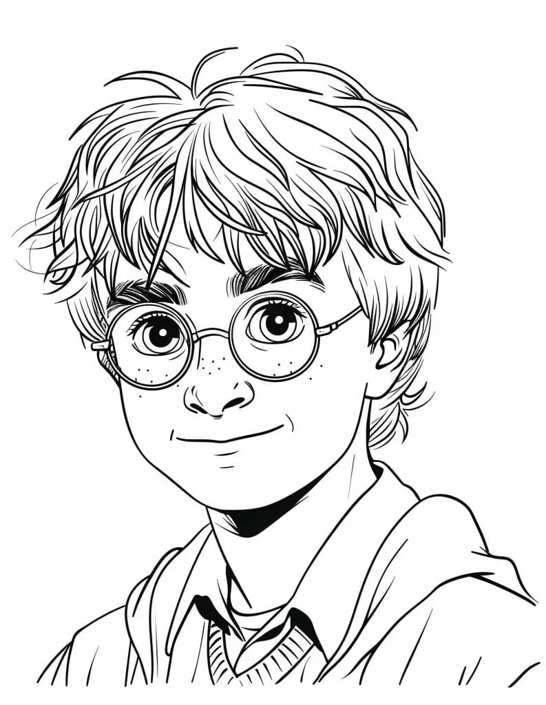 Zdarma Harry Potter omalovánka