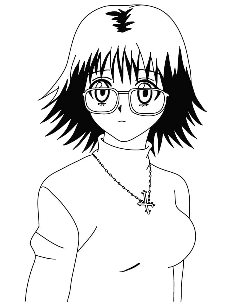 Zdarma Hunter x Hunter omalovánka