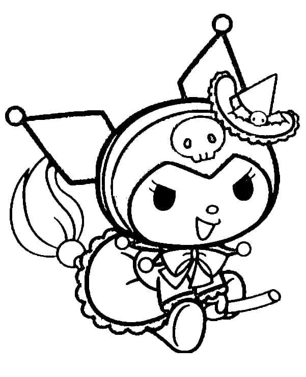 Kuromi omalovánky
