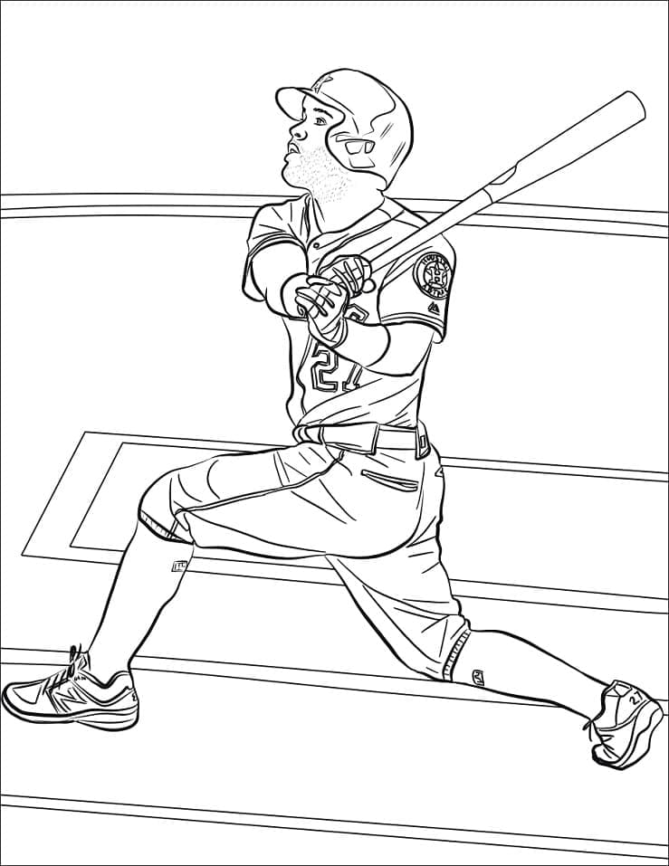 MLB omalovánky