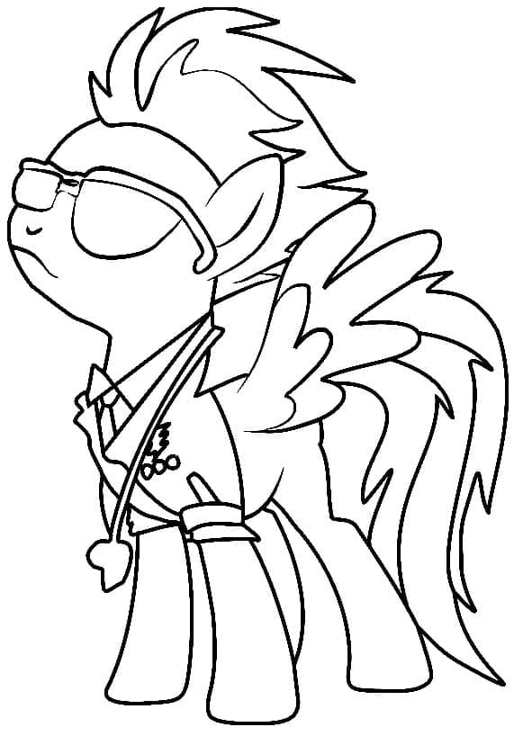 Zdarma Můj malý Pony Vymalovatelné omalovánka