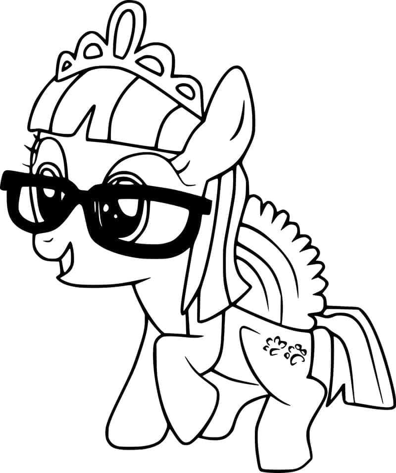 Zdarma Můj malý Pony omalovánka