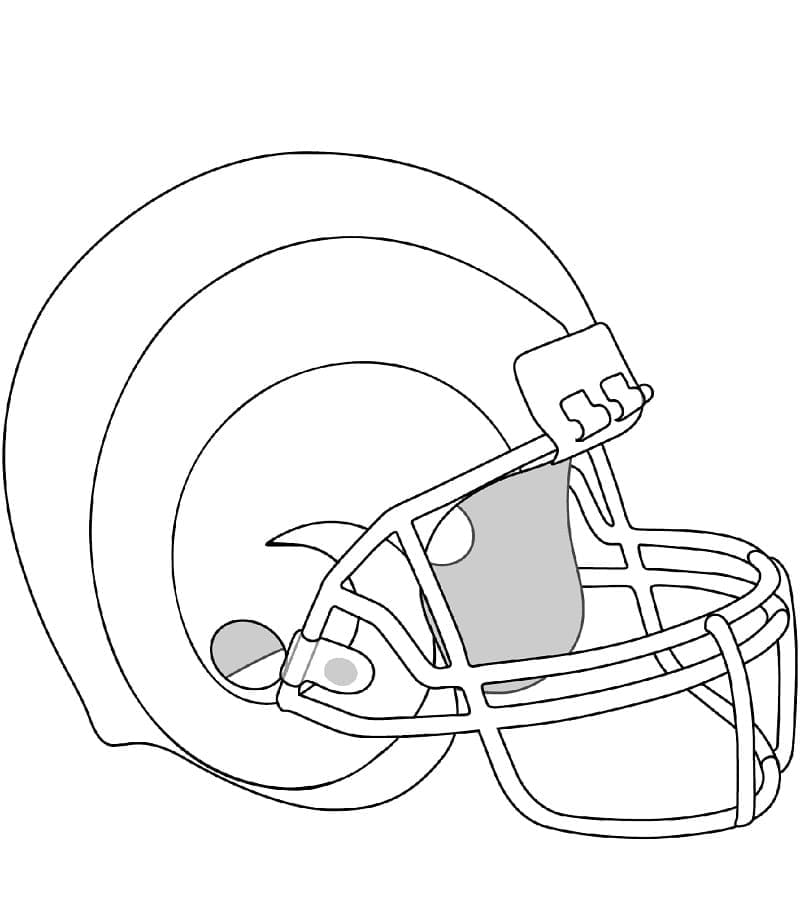 Zdarma NFL Obrázek omalovánka