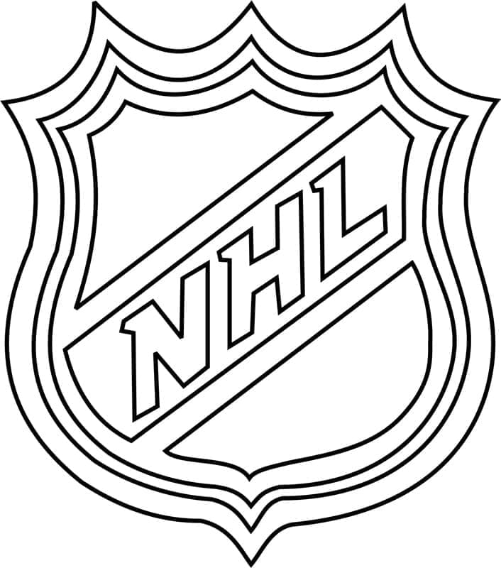 NHL omalovánky