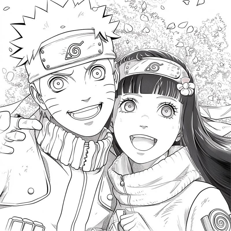 Zdarma Naruto Obrázek omalovánka