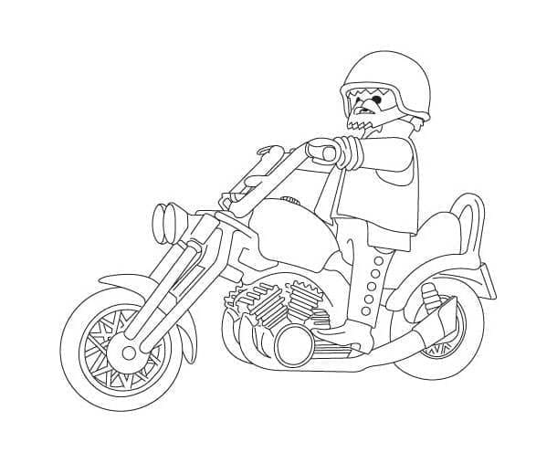 Zdarma Playmobil omalovánka