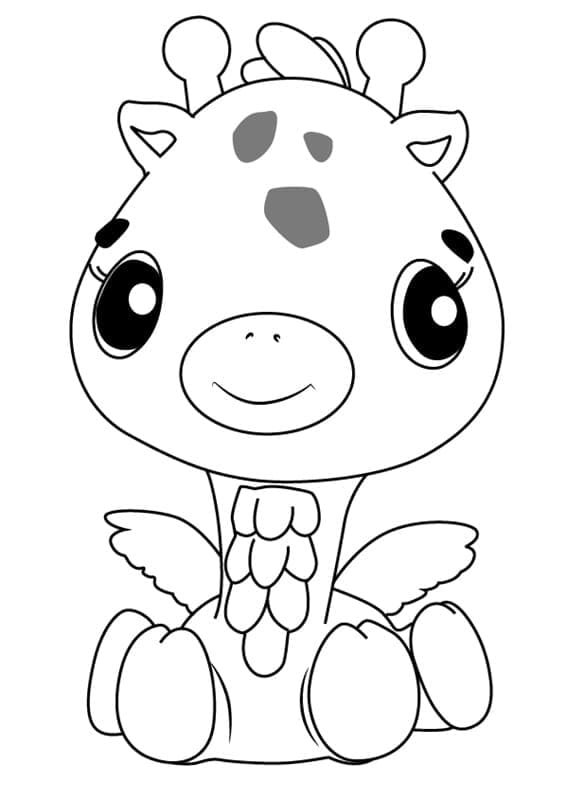 Zdarma Tisknutelné Hatchimals omalovánka