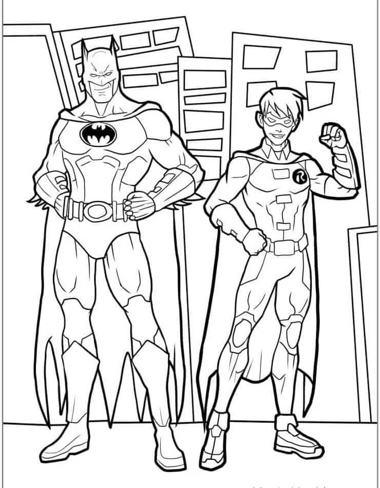 Omalovánky Batman