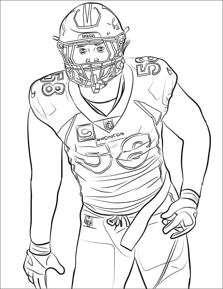 Zdarma Tisknutelný NFL omalovánka