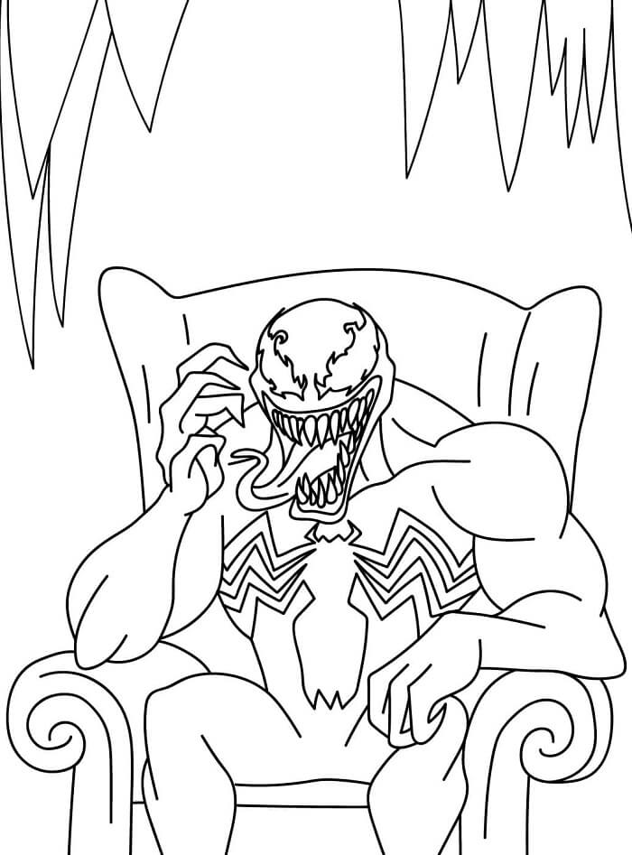 Venom omalovánky