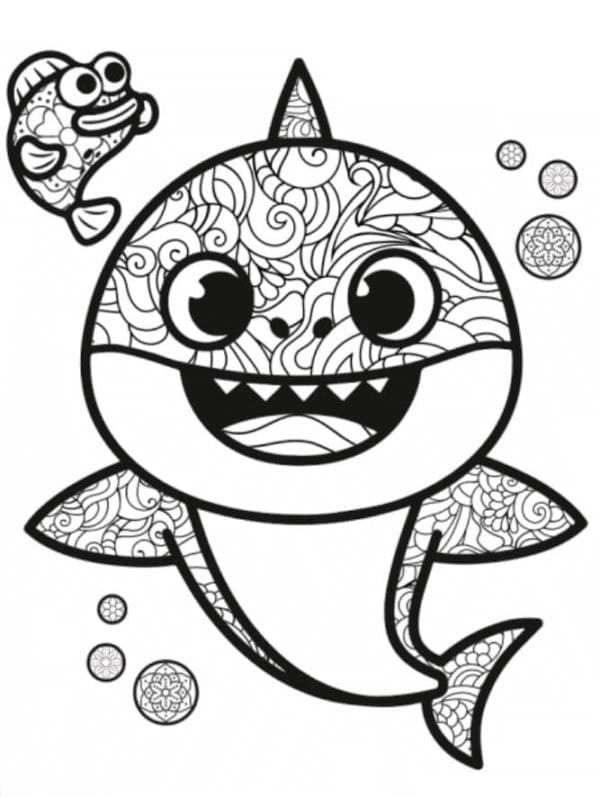 Zentangle (3) omalovánka