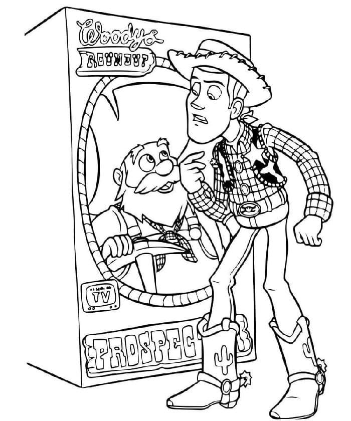 Disney Toy Story omalovánka