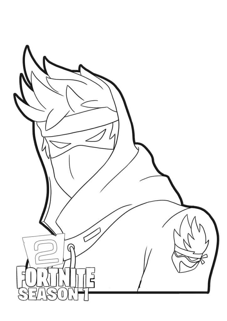 Fortnite (15) omalovánka