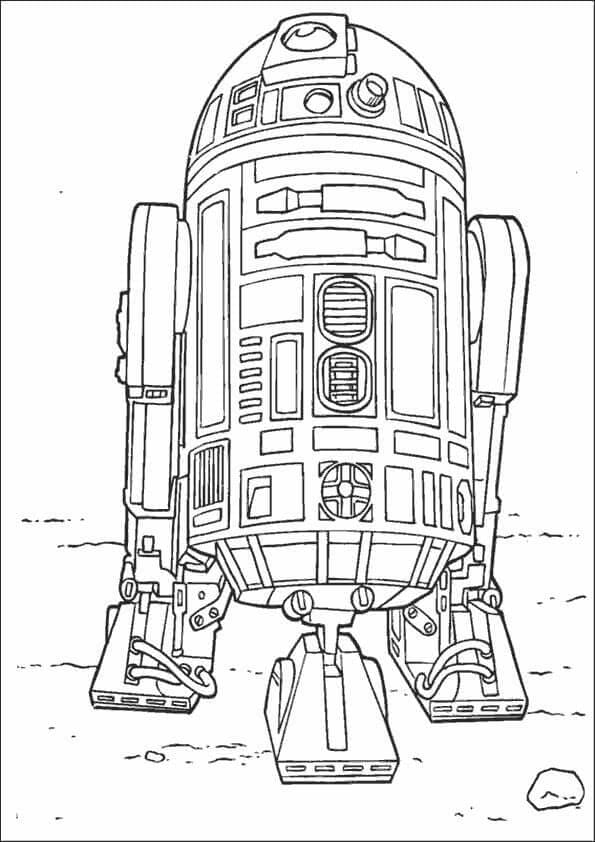 Franchise Star Wars omalovánka
