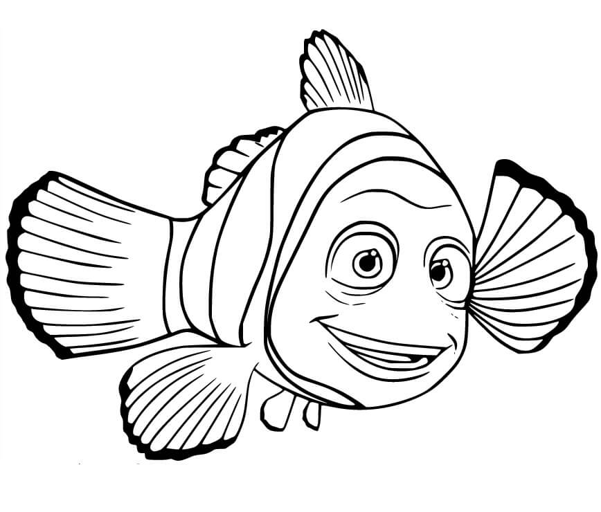Hledá se Nemo (29) omalovánka