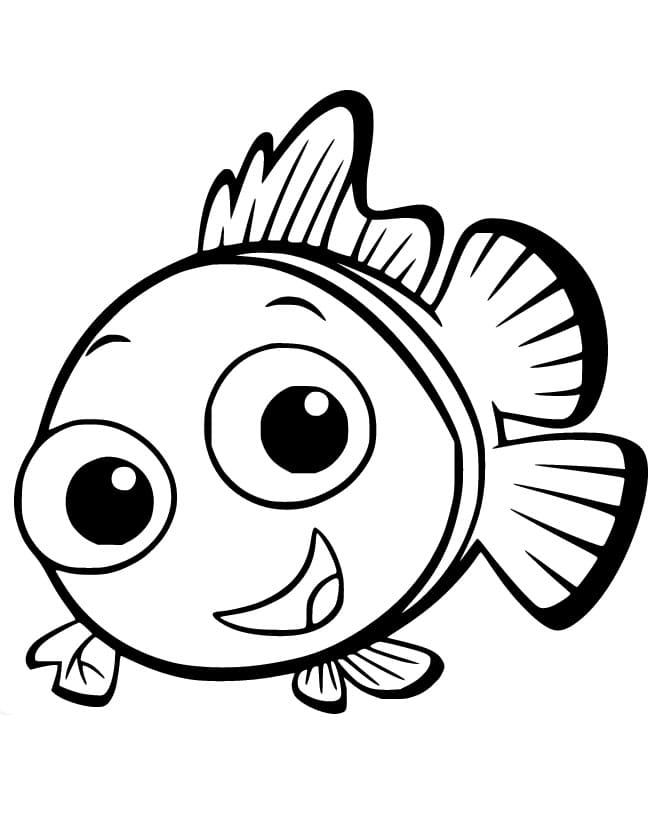 Hledá se Nemo (3) omalovánka