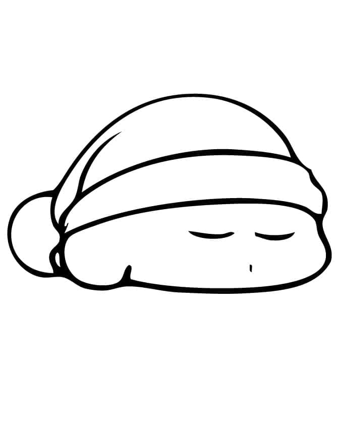 Kirby Tisknutelný omalovánka