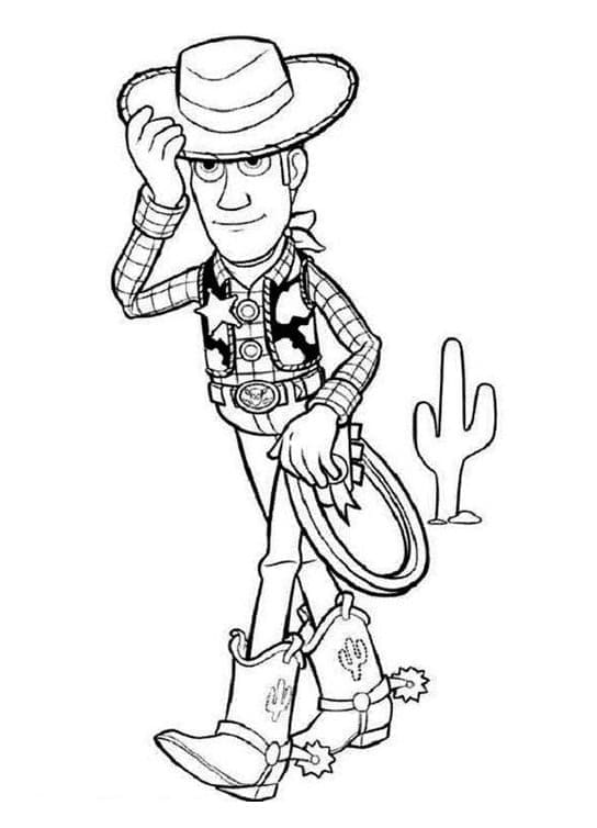Milý Toy Story omalovánka