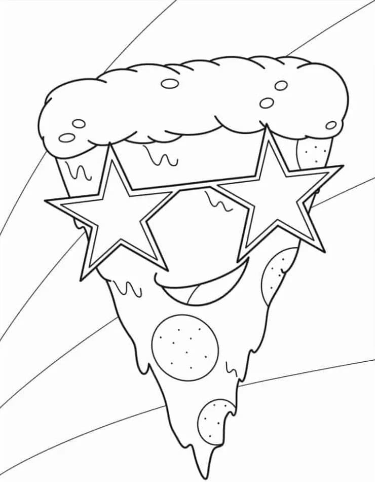 Pizza pro Děti omalovánka