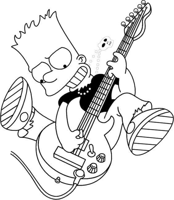Simpsonovi (3) omalovánka
