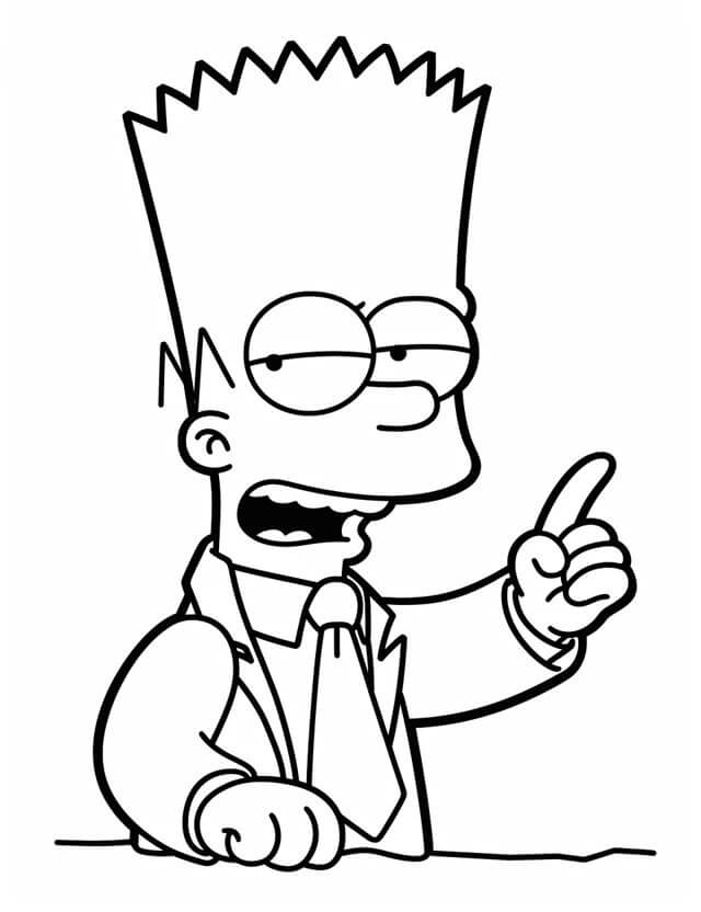 Simpsonovi (6) omalovánka