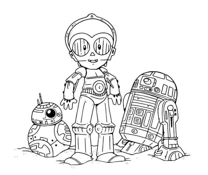 Star Wars (1) omalovánka