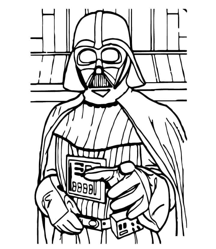 Star Wars k Vymalování omalovánka