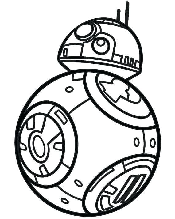 Tisknutelný Star Wars Obrázek pro Děti omalovánka