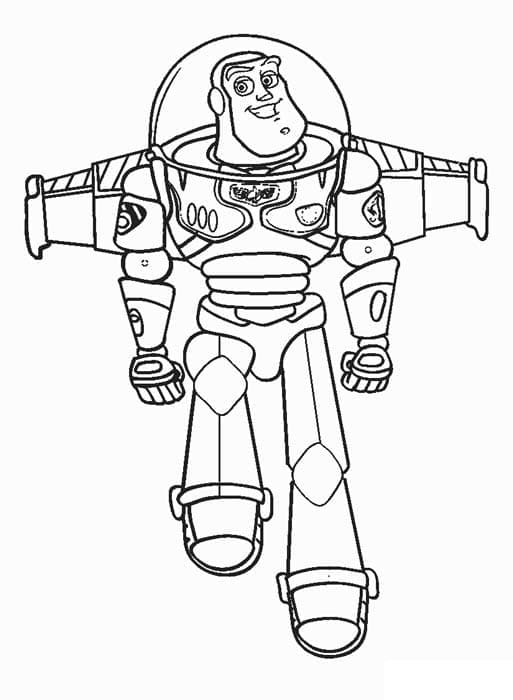 Tisknutelný Toy Story Obrázek omalovánka