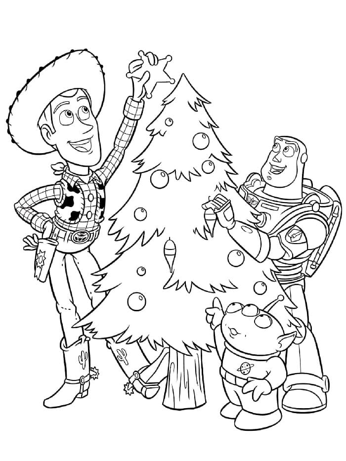 Toy Story Disney omalovánka