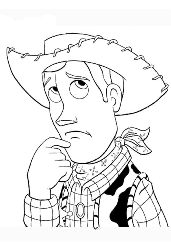 Toy Story Vymalovatelný pro Děti omalovánka