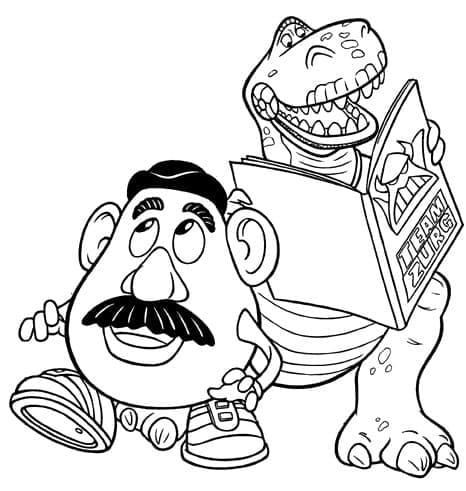 Toy Story Zdarma omalovánka