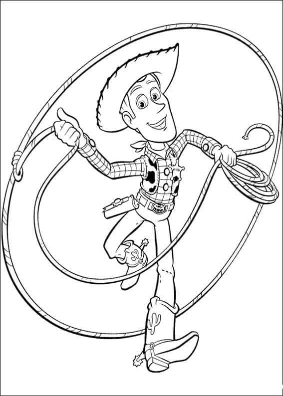 Toy Story pro 1leté Děti omalovánka