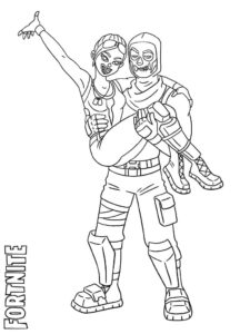 Omalovánky Fortnite
