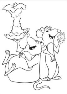 Omalovánky Ratatouille