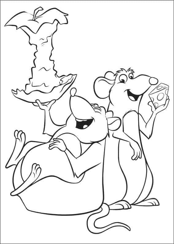 Omalovánky Ratatouille