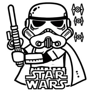 Omalovánky Star Wars