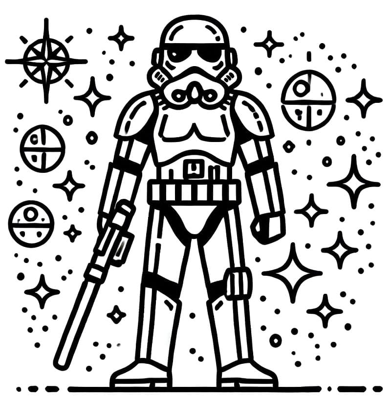 Zdarma Star Wars pro Děti omalovánka