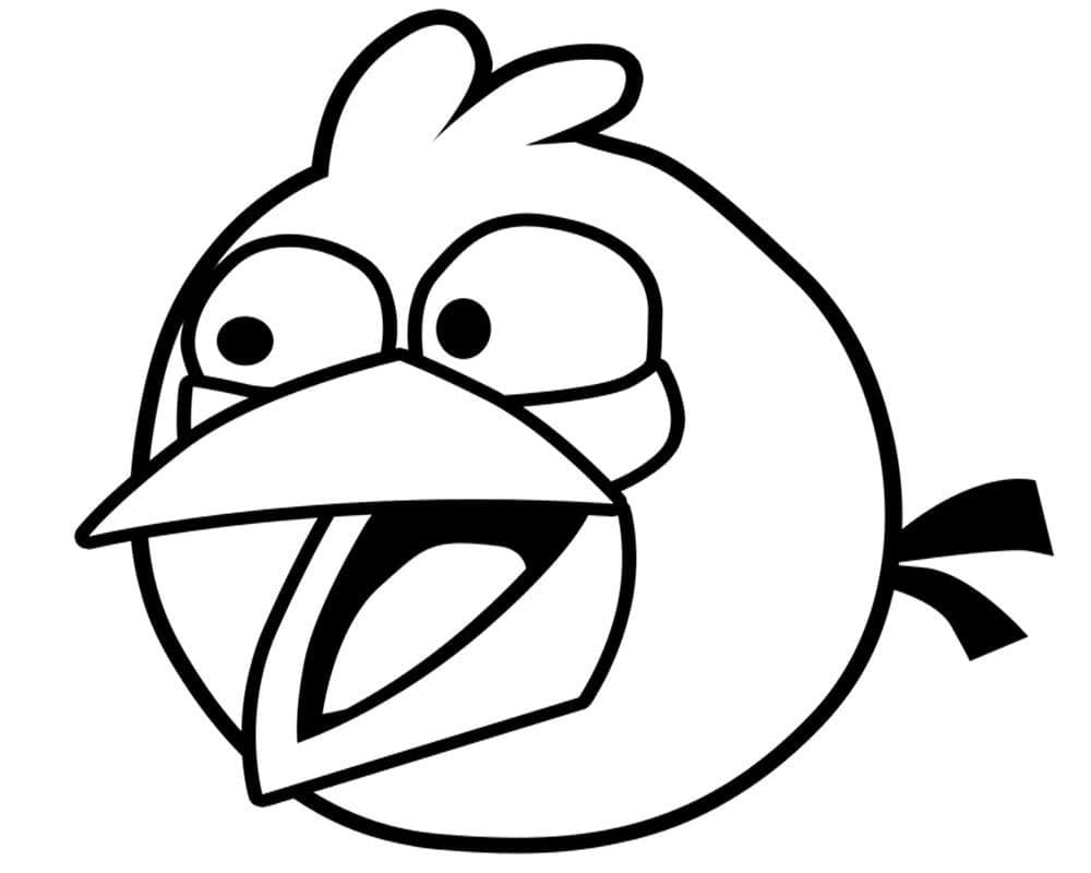 Angry Birds (12) omalovánka