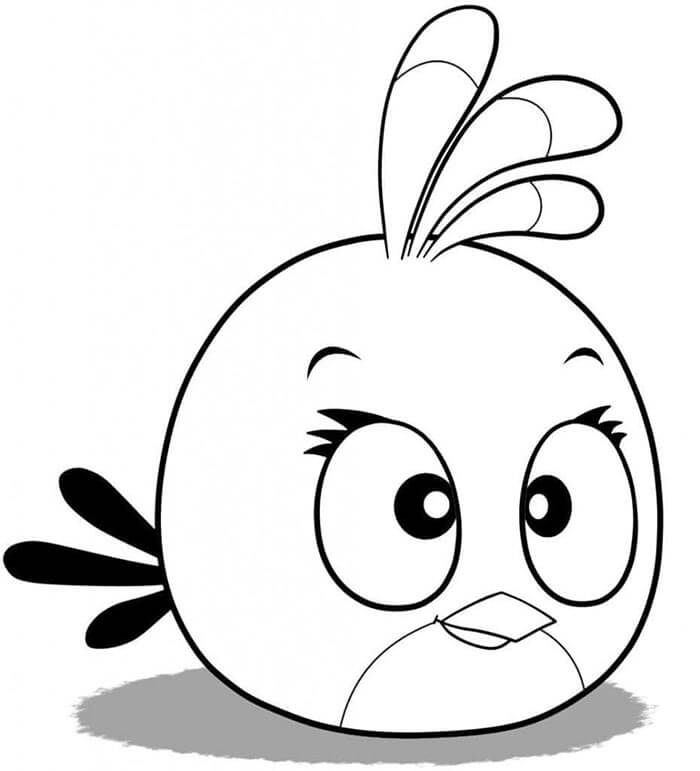 Angry Birds (9) omalovánka