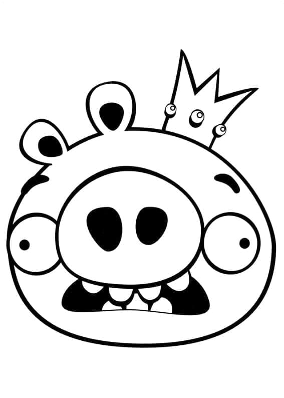 Angry Birds k Vytištění omalovánka