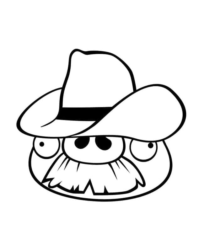 Angry Birds pro Děti omalovánka