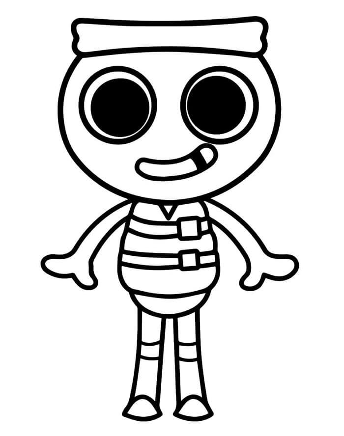 Dandy's World Pro Děti 4 Roky omalovánka