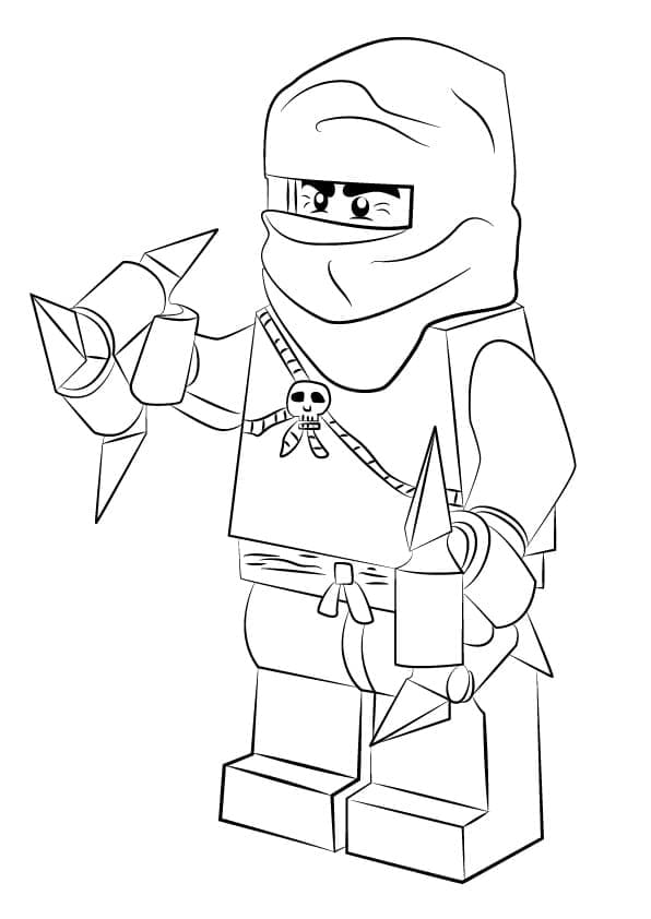 Lego Ninjago Phantom Ninja omalovánka