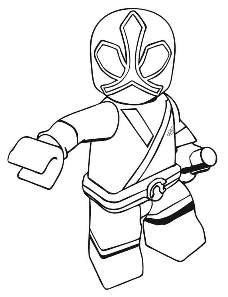 Power Rangers zdarma omalovánka