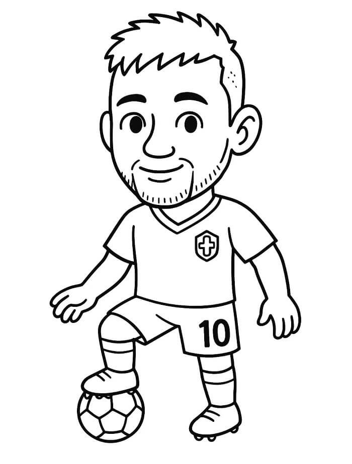 Skvělý Neymar omalovánka