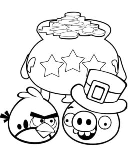 Omalovánky Angry Birds