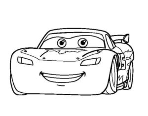 Omalovánky Blesk McQueen